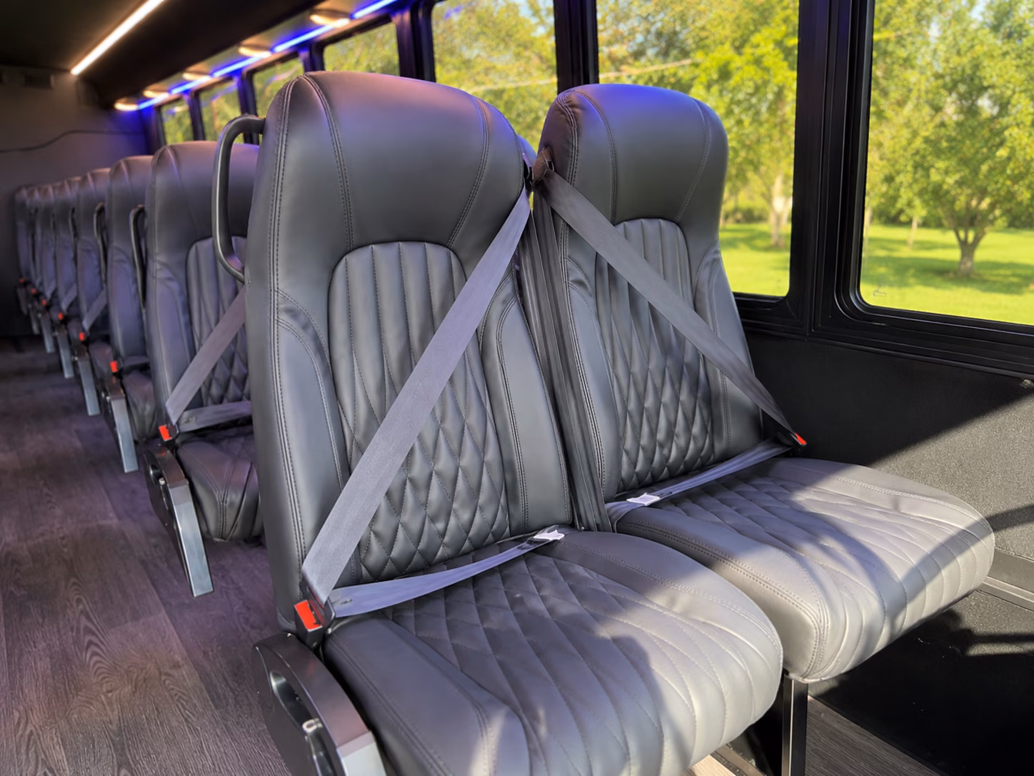 largo bring your wedding guests together with a largo charter bus