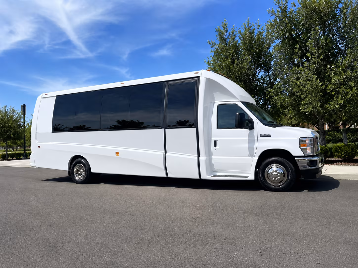 rather than juggling dozens of cars at premier sports campus rent a bus