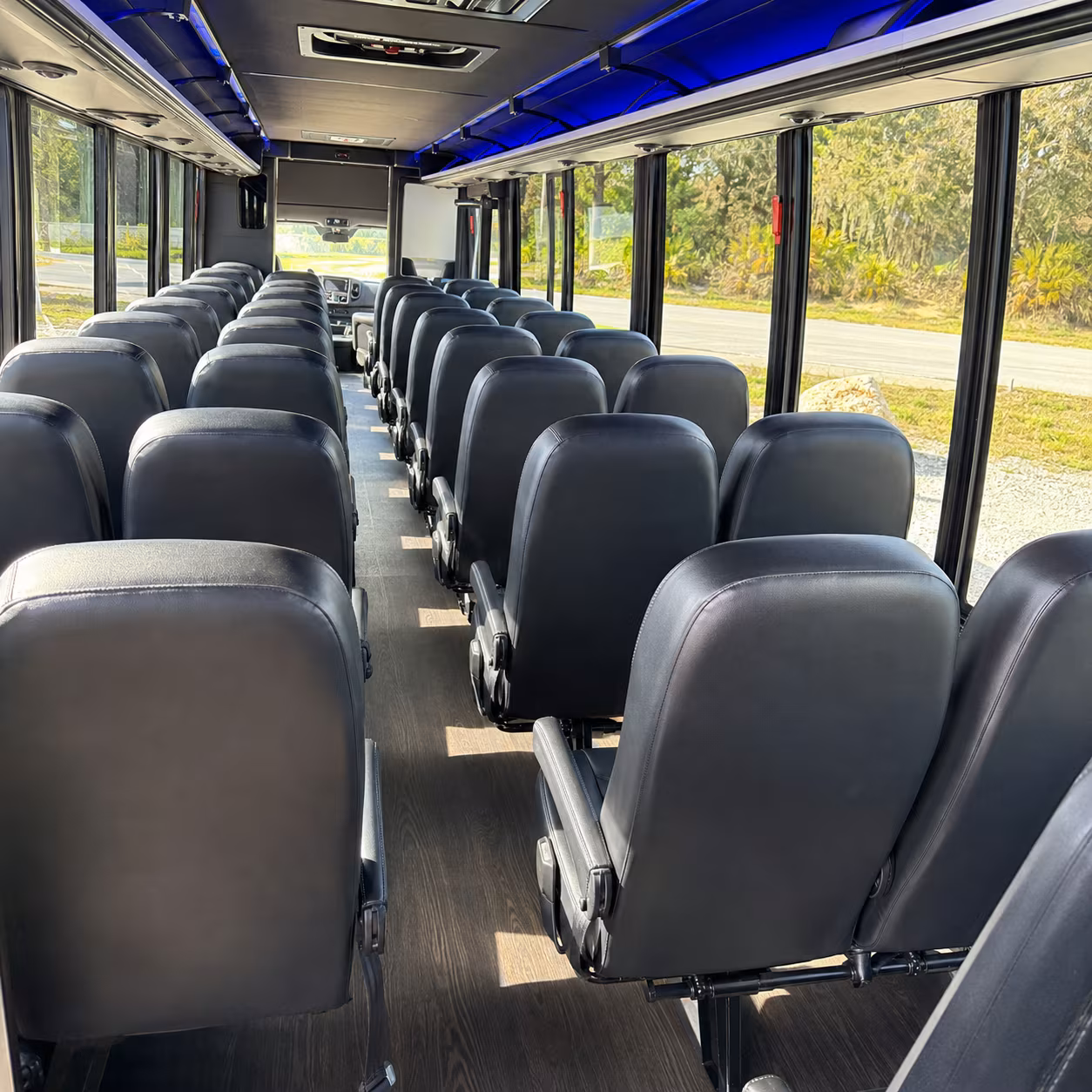 st petersburg government military charter bus services