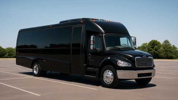 Exterior of Charter Bus Company Bradenton's 30 Passenger Minibus in Bradenton