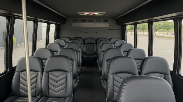 bradenton 30 passenger minibus inside