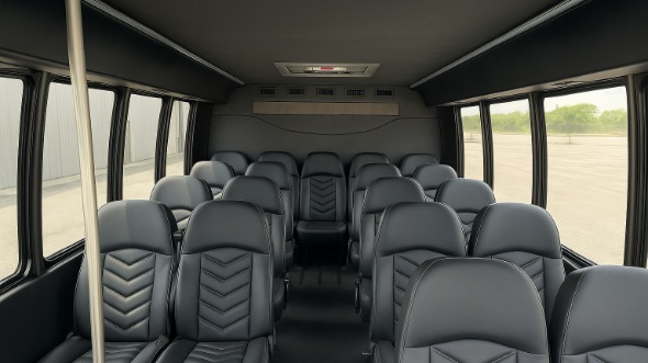 bradenton 35 passenger minibus inside