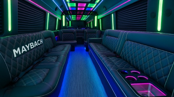 bradenton party bus rental inside